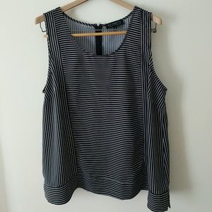 Eloquii striped blouse